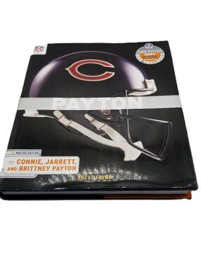 Walter Payton Book DVD Bears Biography Hardcover